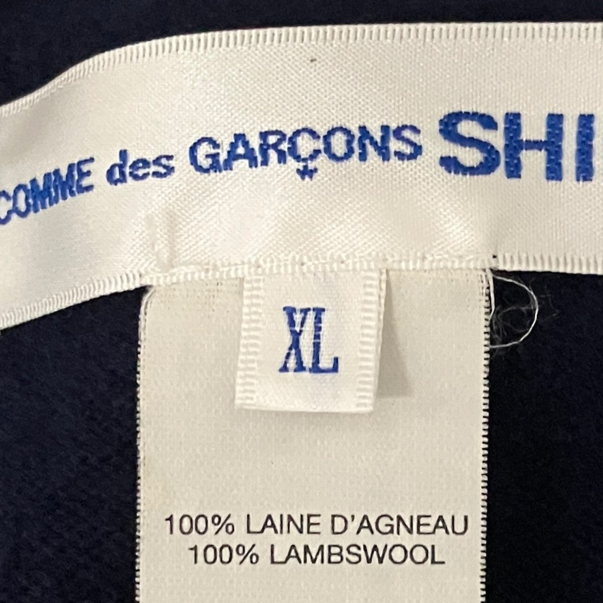COMME des GARCONS クルーネックニットFZ-N108 古着・中古-6枚目のアイテム画像