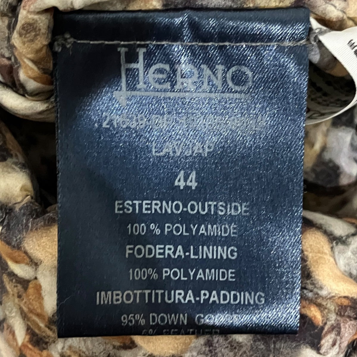 HERNO 転写ダウンコート21639-DP-19106 古着・中古-6枚目のアイテム画像