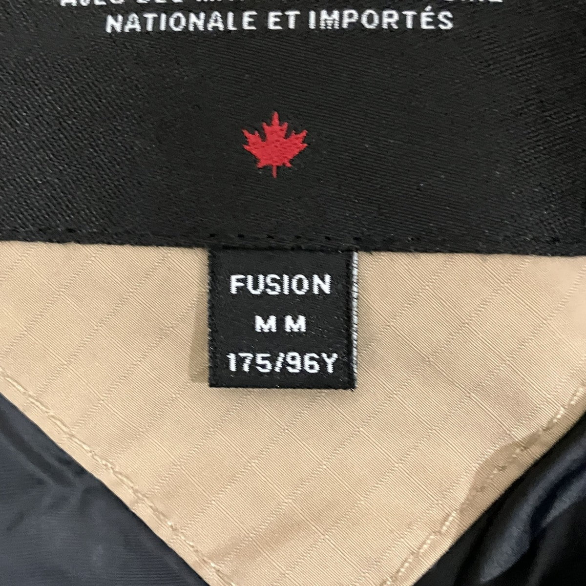 CANADA GOOSE Bernard Shirt Jacket Black Label Fusion Fitダウンジャケット2460MBA 古着・中古-8枚目のアイテム画像