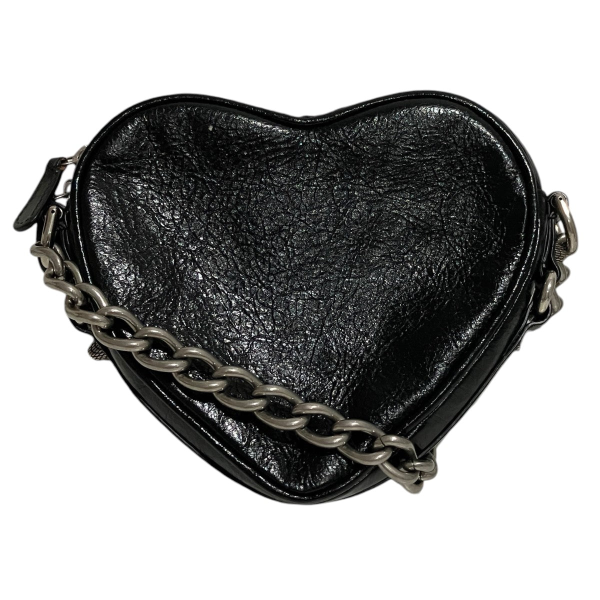 BALENCIAGA 【ル・カゴール ハート】ハート型チェーンショルダーバッグ722781 古着・中古-2枚目のアイテム画像