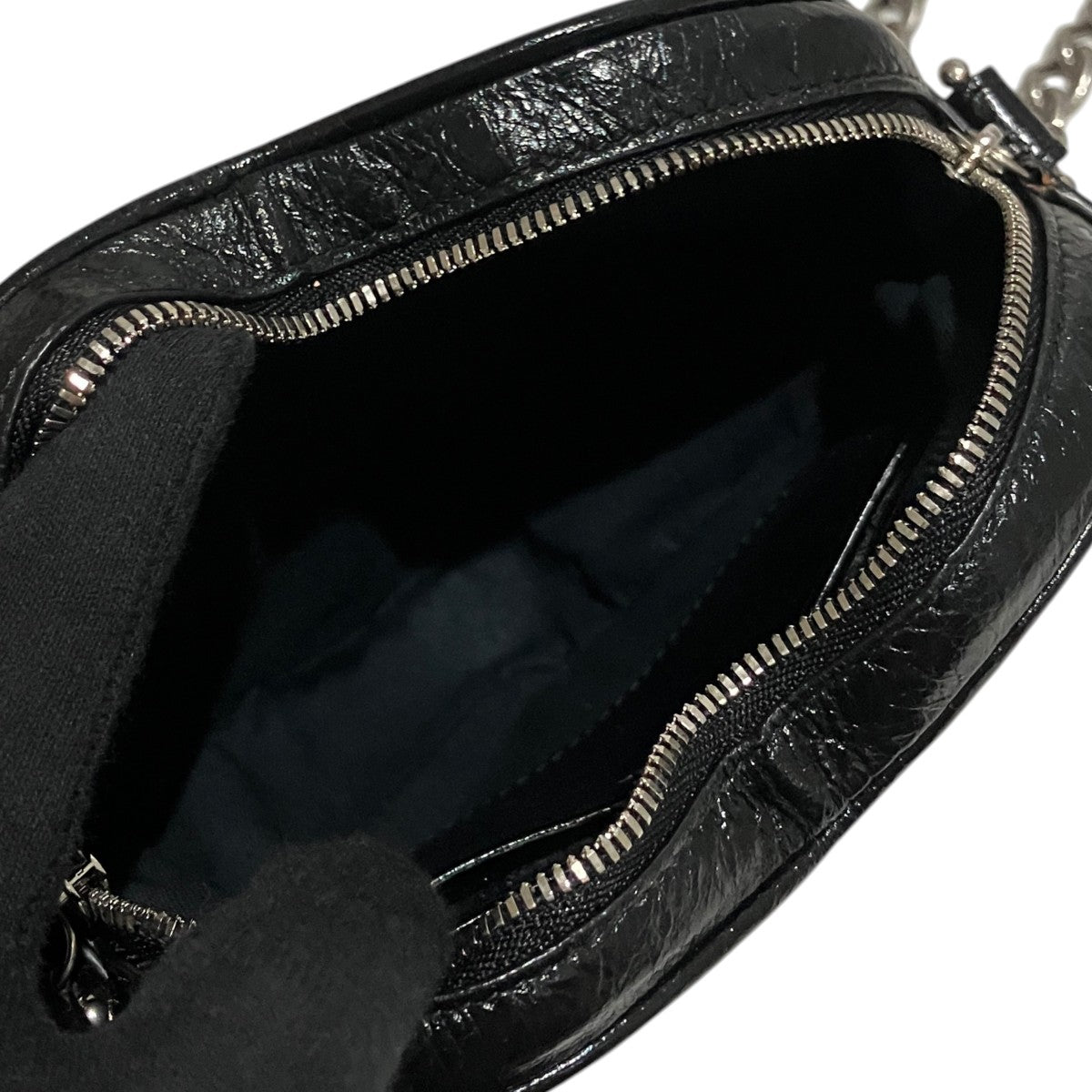 BALENCIAGA 【ル・カゴール ハート】ハート型チェーンショルダーバッグ722781 古着・中古-7枚目のアイテム画像