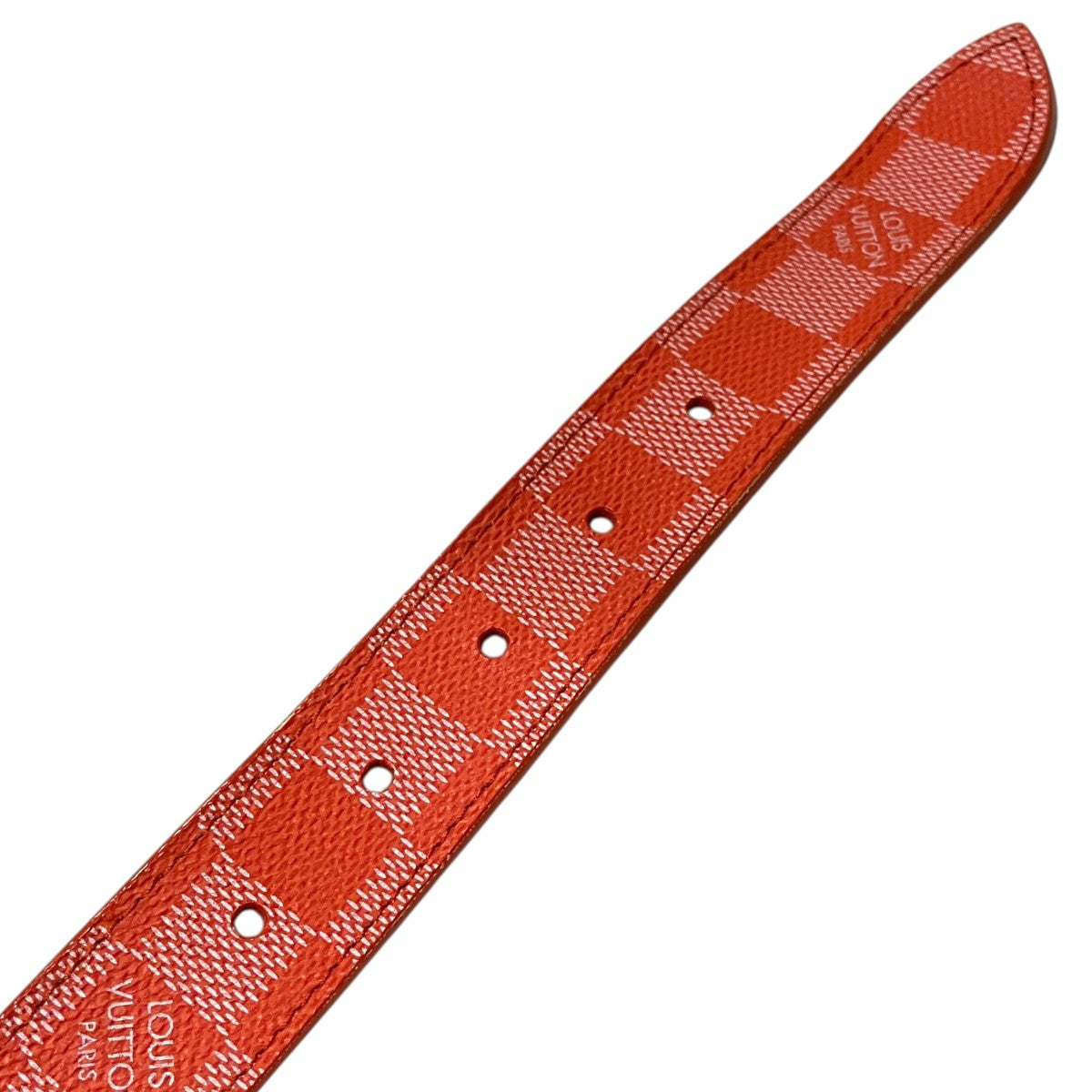 LOUIS VUITTON 【ダミエ・グラフィット】レザーベルトM9571 古着・中古-6枚目のアイテム画像