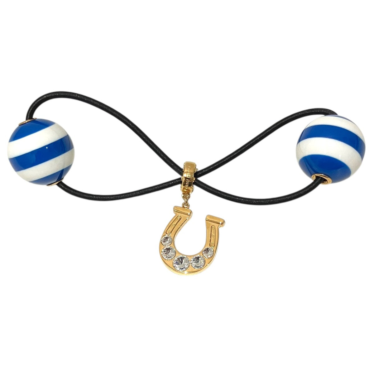 MIU MIU ホースシューモチーフヘアゴム 古着・中古-1枚目のアイテム画像