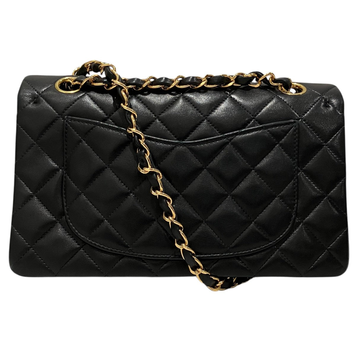 CHANEL 【マトラッセ23】ラムスキンダブルフラップチェーンショルダーバッグ 古着・中古-2枚目のアイテム画像