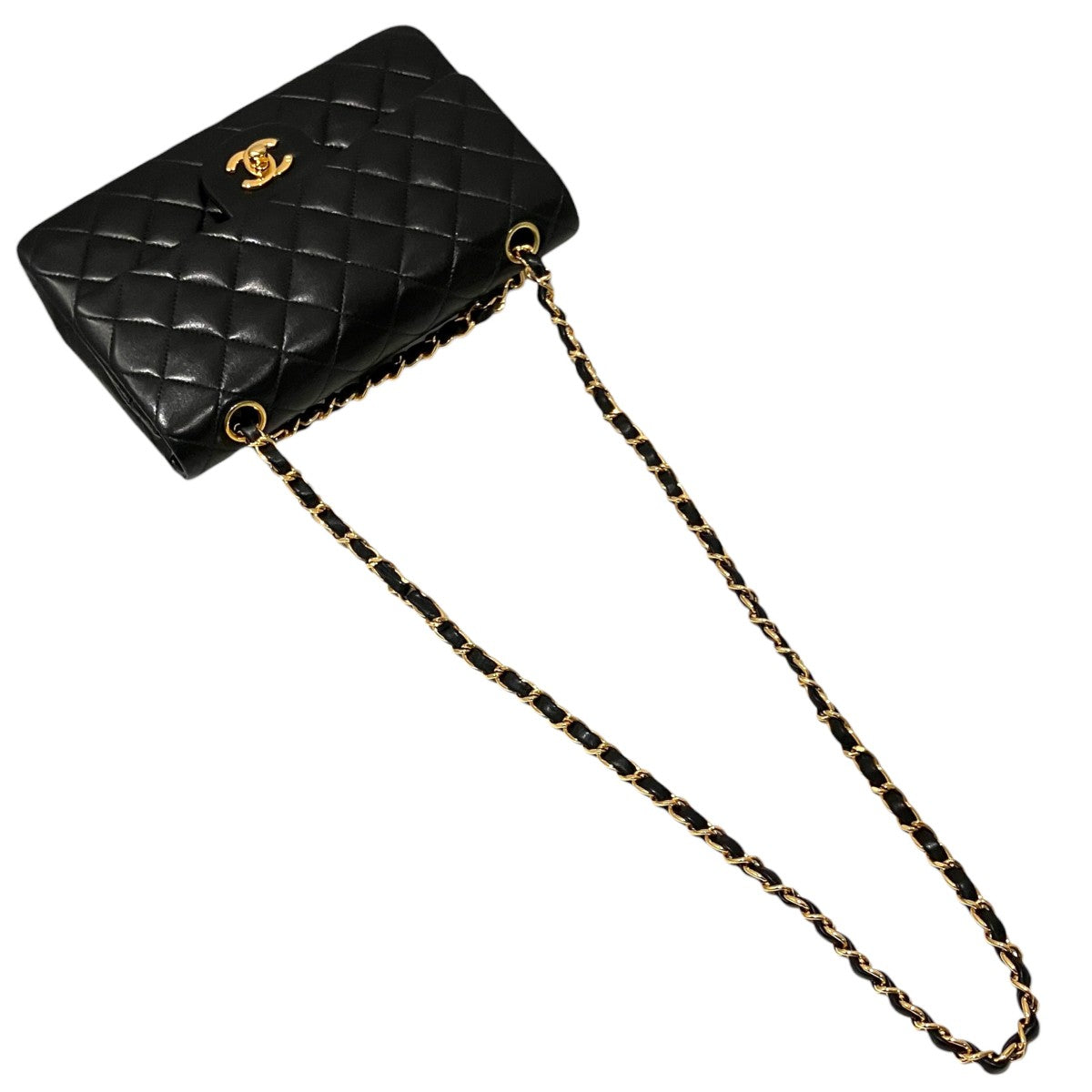 CHANEL 【マトラッセ23】ラムスキンダブルフラップチェーンショルダーバッグ 古着・中古-5枚目のアイテム画像