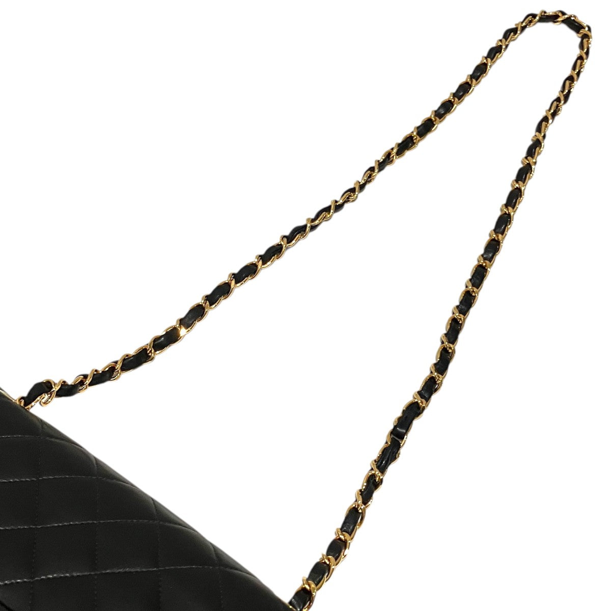 CHANEL 【マトラッセ23】ラムスキンダブルフラップチェーンショルダーバッグ 古着・中古-6枚目のアイテム画像