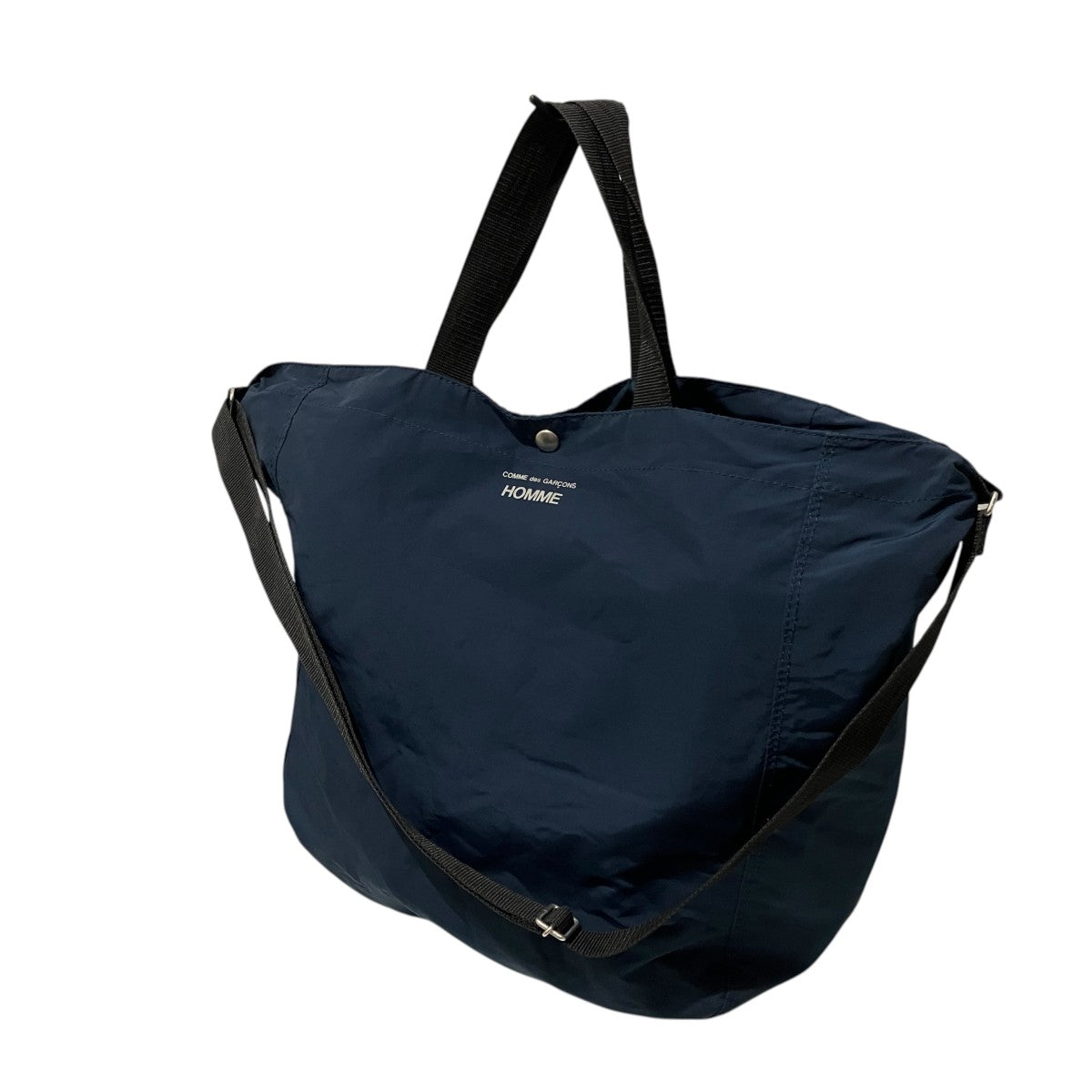 COMME des GARCONS HOMME 綿ナイロングログランバッグHQ-K 292 古着・中古-1枚目のアイテム画像