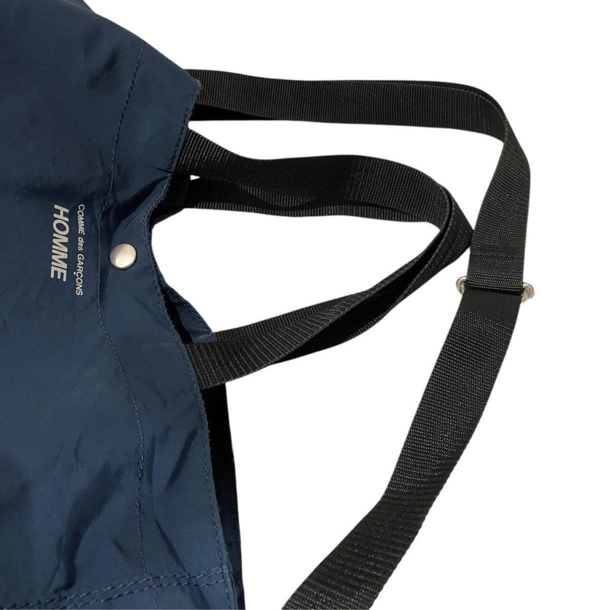 COMME des GARCONS HOMME 綿ナイロングログランバッグHQ-K 292 古着・中古-5枚目のアイテム画像