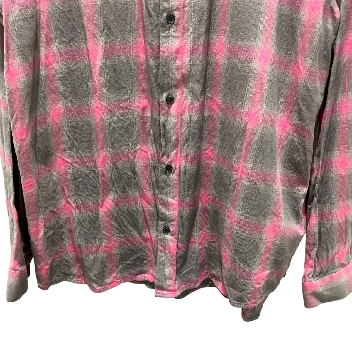 S-SIMPLY-CHECK-HGBTチェックシャツ