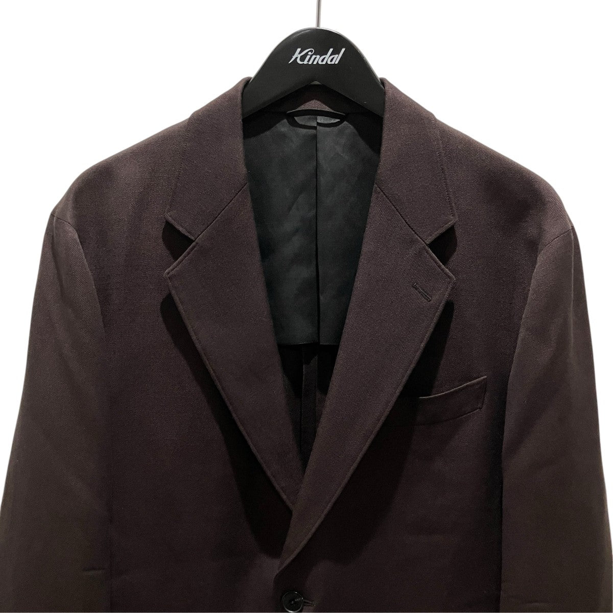 HEUGN ジャケットJACKET027 ｳｰﾙﾘﾈﾝ2Bｼﾞｬｹｯﾄ 古着・中古-3枚目のアイテム画像