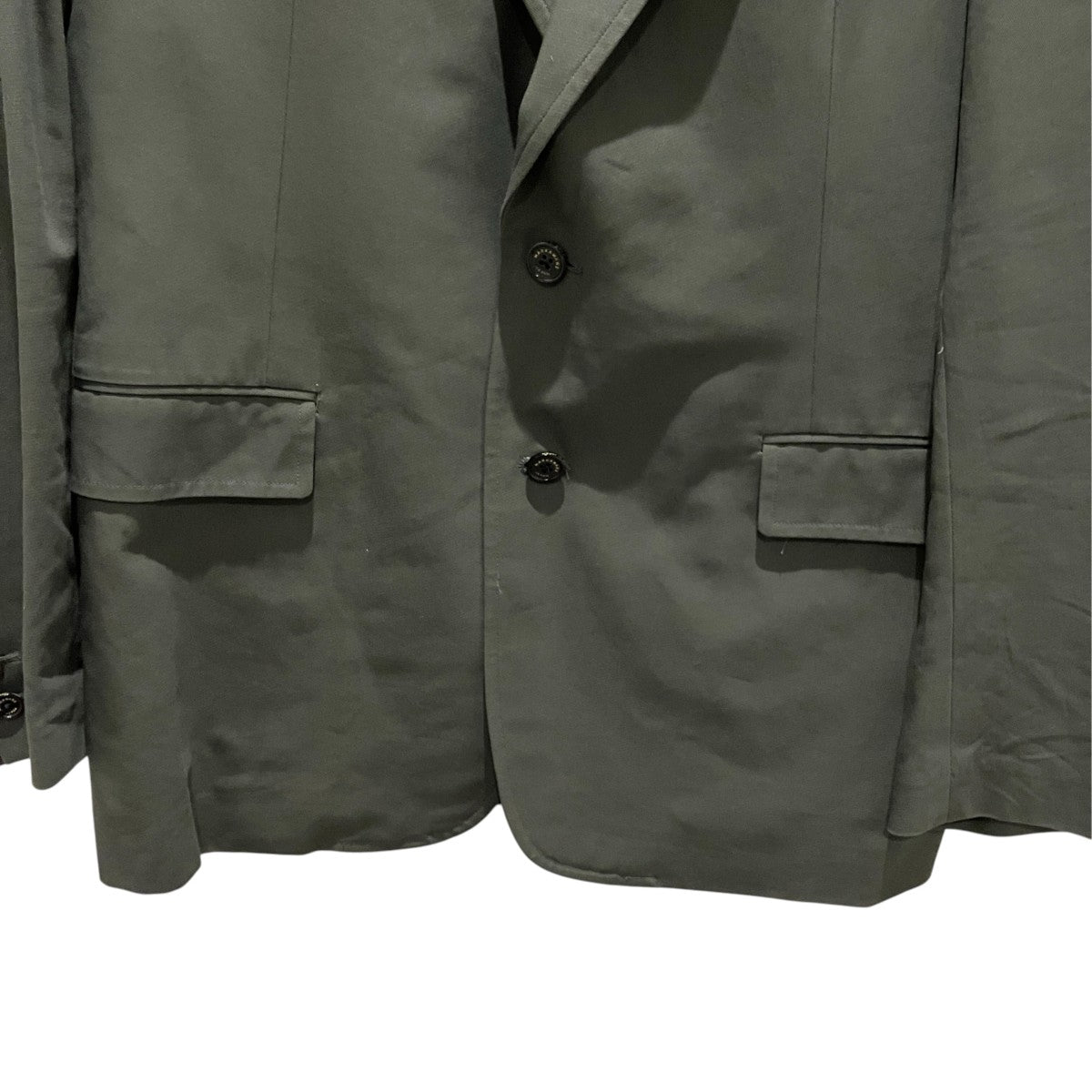 MARKAWARE ORGANIC COTTON VOILE YARN TWILL ALBERT JACKETテーラードジャケットA25A05JK01 古着・中古-4枚目のアイテム画像