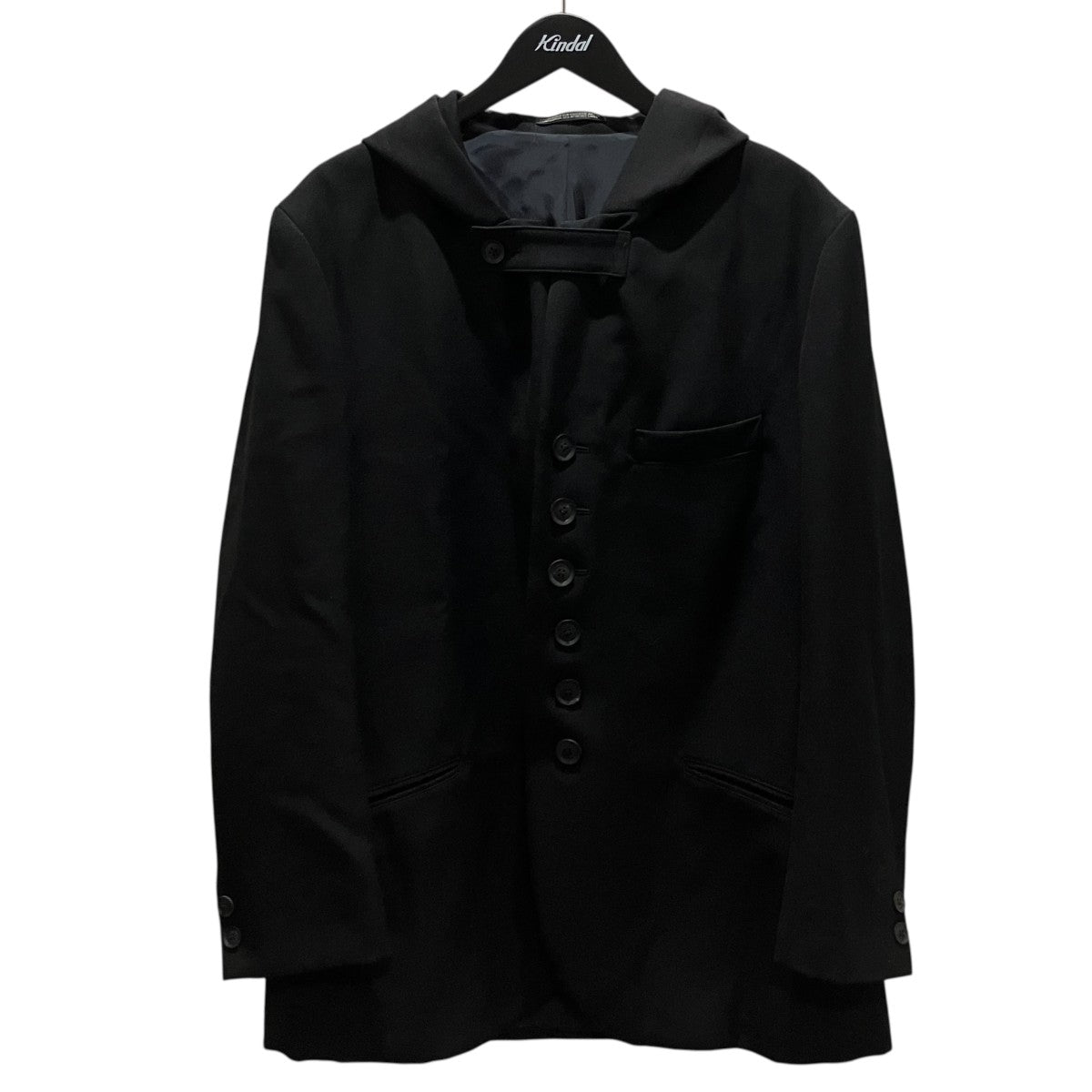 Yohji Yamamoto pour homme 【ARMY GABARDINE HOODED TAB JACKET】フーデッドタブジャケットHO-J53-101 古着・中古-1枚目のアイテム画像