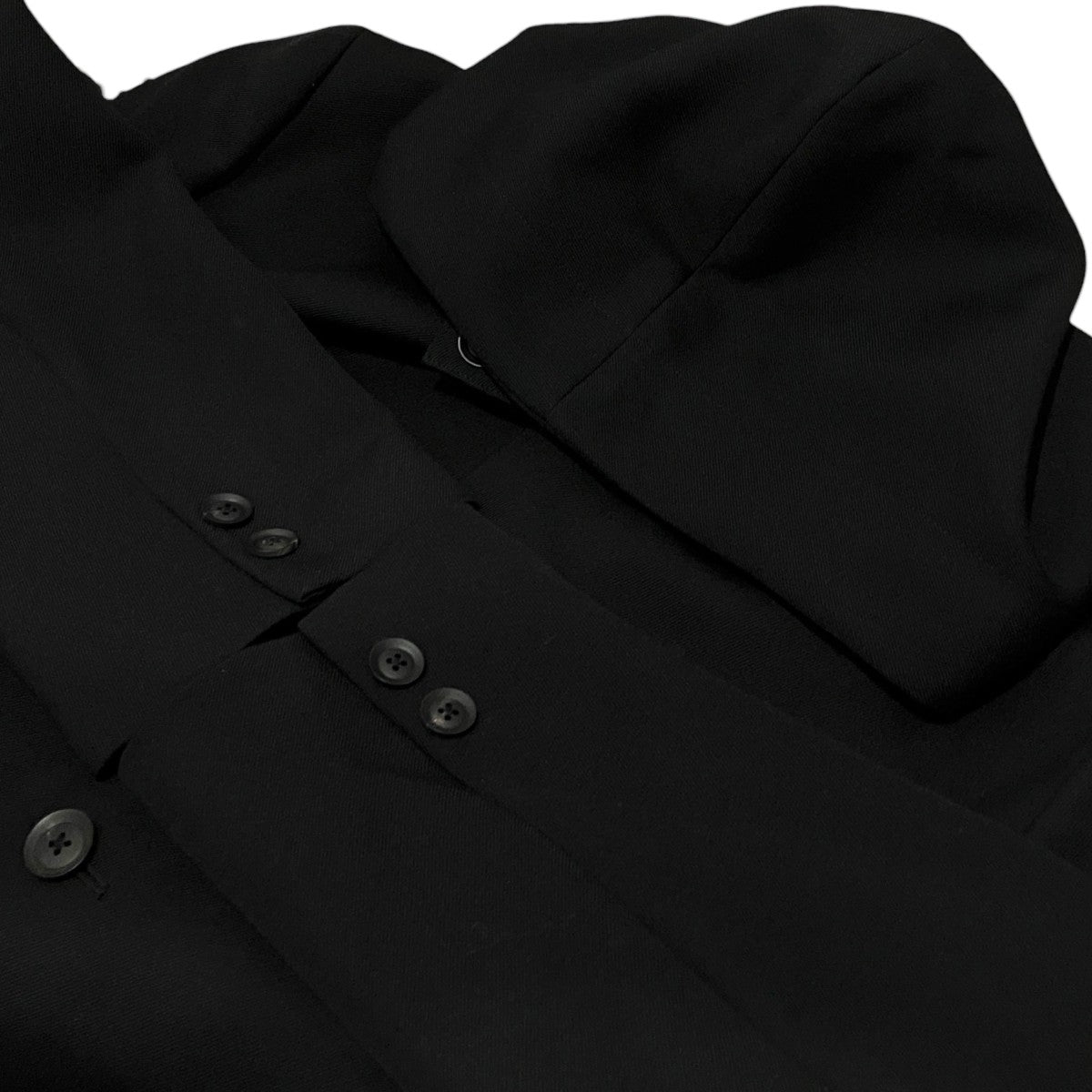 Yohji Yamamoto pour homme 【ARMY GABARDINE HOODED TAB JACKET】フーデッドタブジャケットHO-J53-101 古着・中古-5枚目のアイテム画像