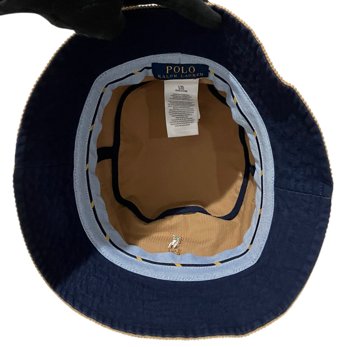 POLO RALPH LAUREN コーデュロイバケットハット710892458001 古着・中古-6枚目のアイテム画像