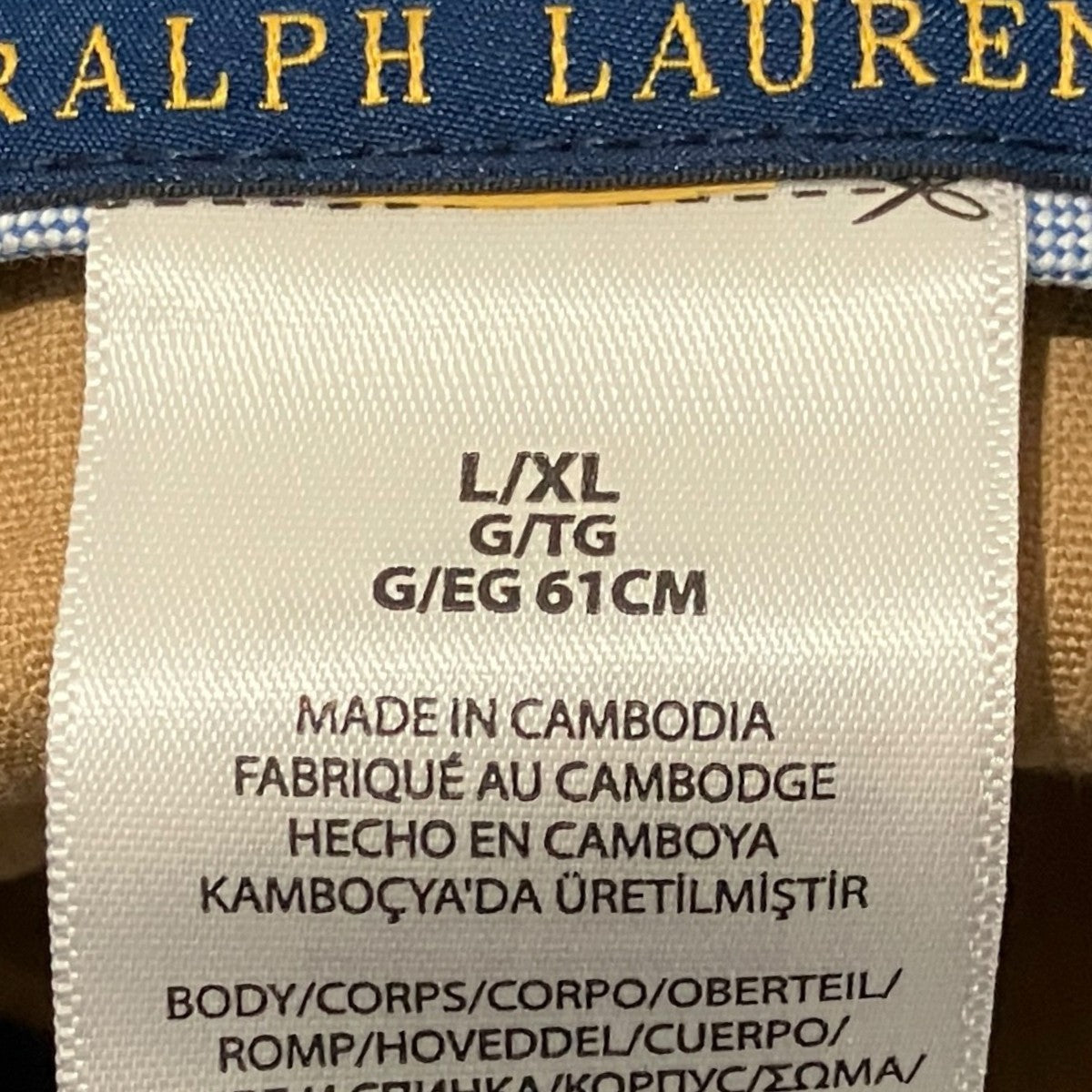 POLO RALPH LAUREN コーデュロイバケットハット710892458001 古着・中古-7枚目のアイテム画像