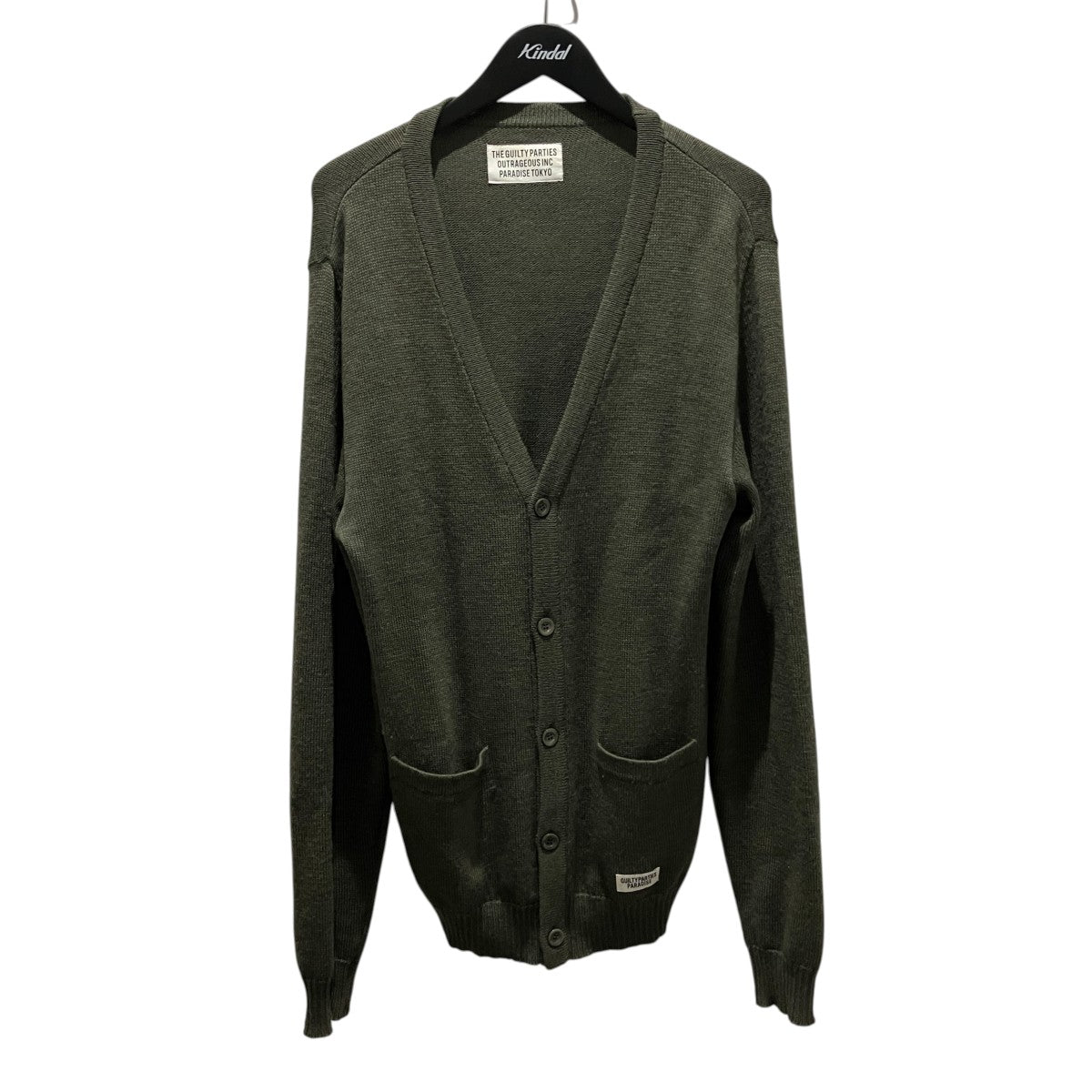 WACKO MARIA ニットカーディガン16SS-WMK-KN05 古着・中古-1枚目のアイテム画像