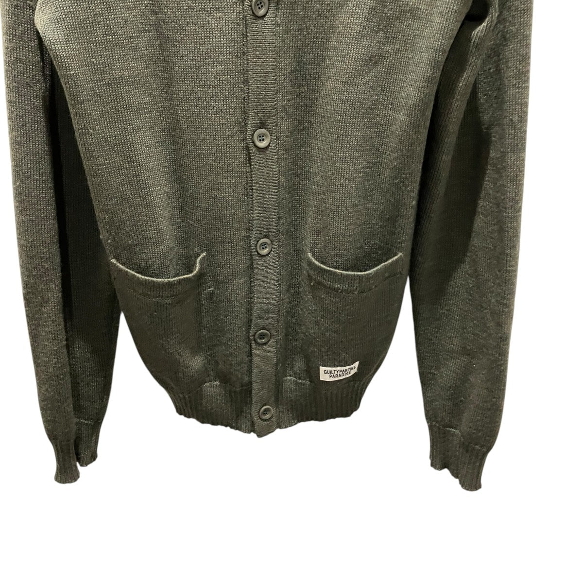 WACKO MARIA ニットカーディガン16SS-WMK-KN05 古着・中古-4枚目のアイテム画像