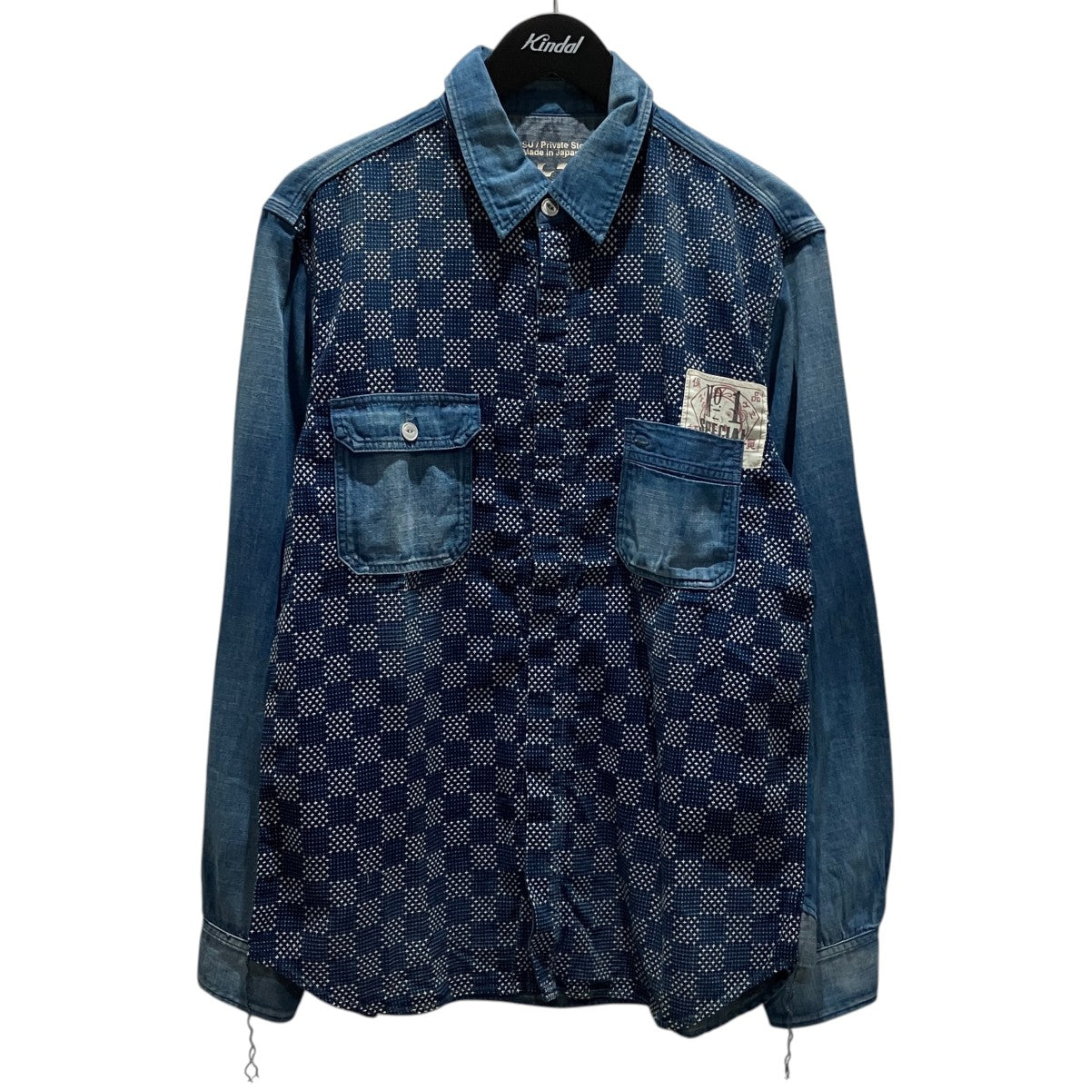 EVISU 【No．1 SPECIAL】デニムシャツ 古着・中古-1枚目のアイテム画像