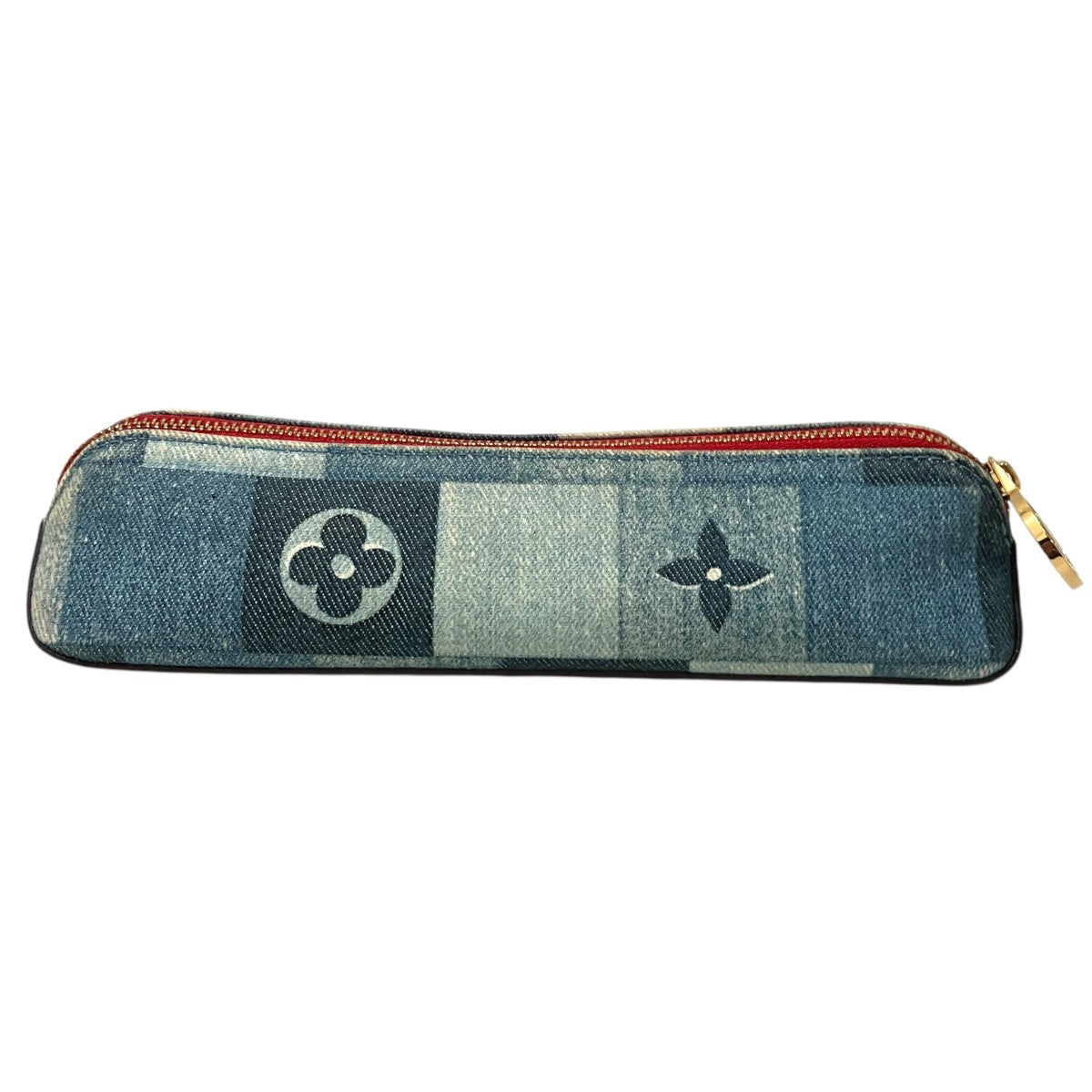 LOUIS VUITTON 【トゥルース エリザベット（モノグラム・デニム）】ペンシルケースGI0444 古着・中古-2枚目のアイテム画像