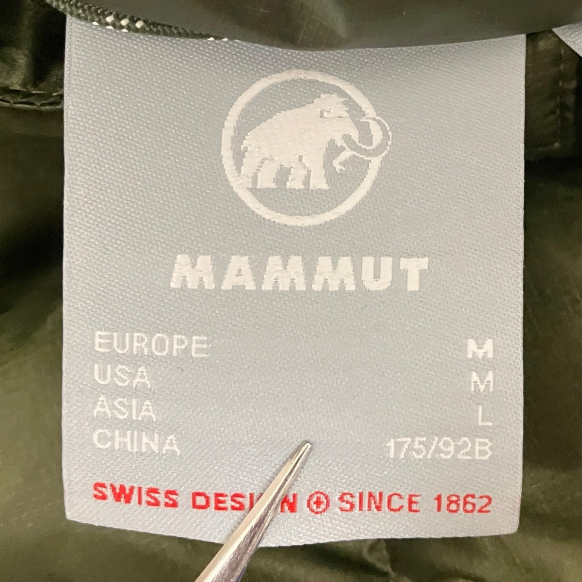 MAMMUT 【Gravity IN Hooded Jacket AF Men】ダウンジャケット1013-02630 古着・中古-6枚目のアイテム画像