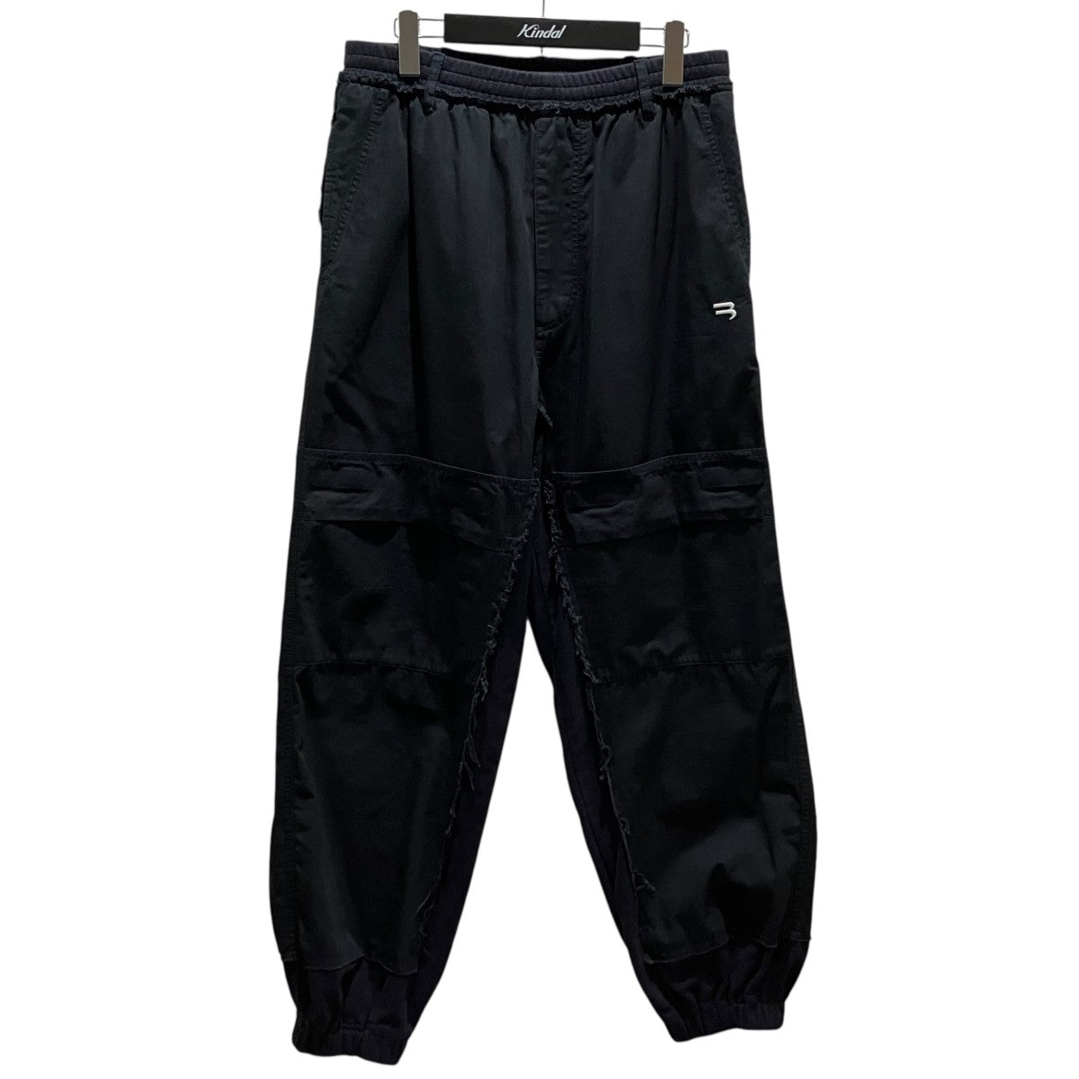 BALENCIAGA ダメージ加工ジョガーパンツ691259 TLP03 古着・中古-1枚目のアイテム画像