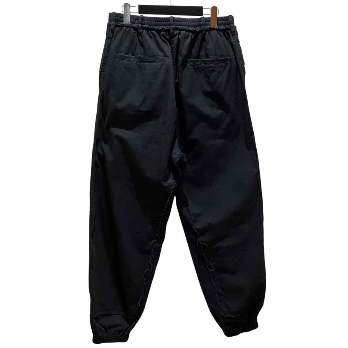 BALENCIAGA ダメージ加工ジョガーパンツ691259 TLP03 古着・中古-2枚目のアイテム画像