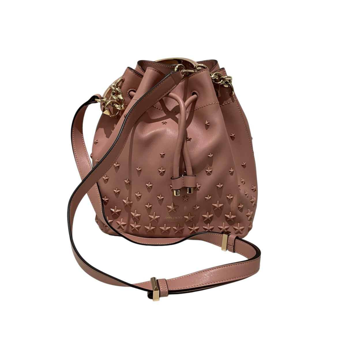 JIMMY CHOO ショルダーバッグBON BON BUCKET 古着・中古-2枚目のアイテム画像