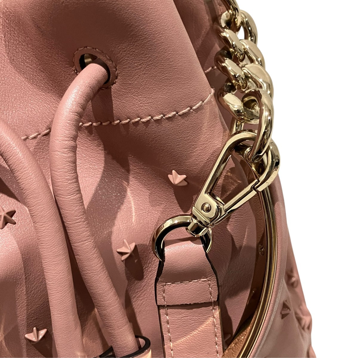 JIMMY CHOO ショルダーバッグBON BON BUCKET 古着・中古-6枚目のアイテム画像