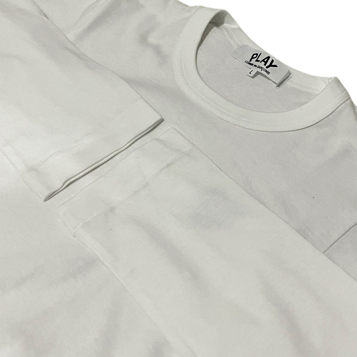 PLAY COMME des GARCONS ワッペン長袖TシャツAZ-T119 古着・中古-5枚目のアイテム画像