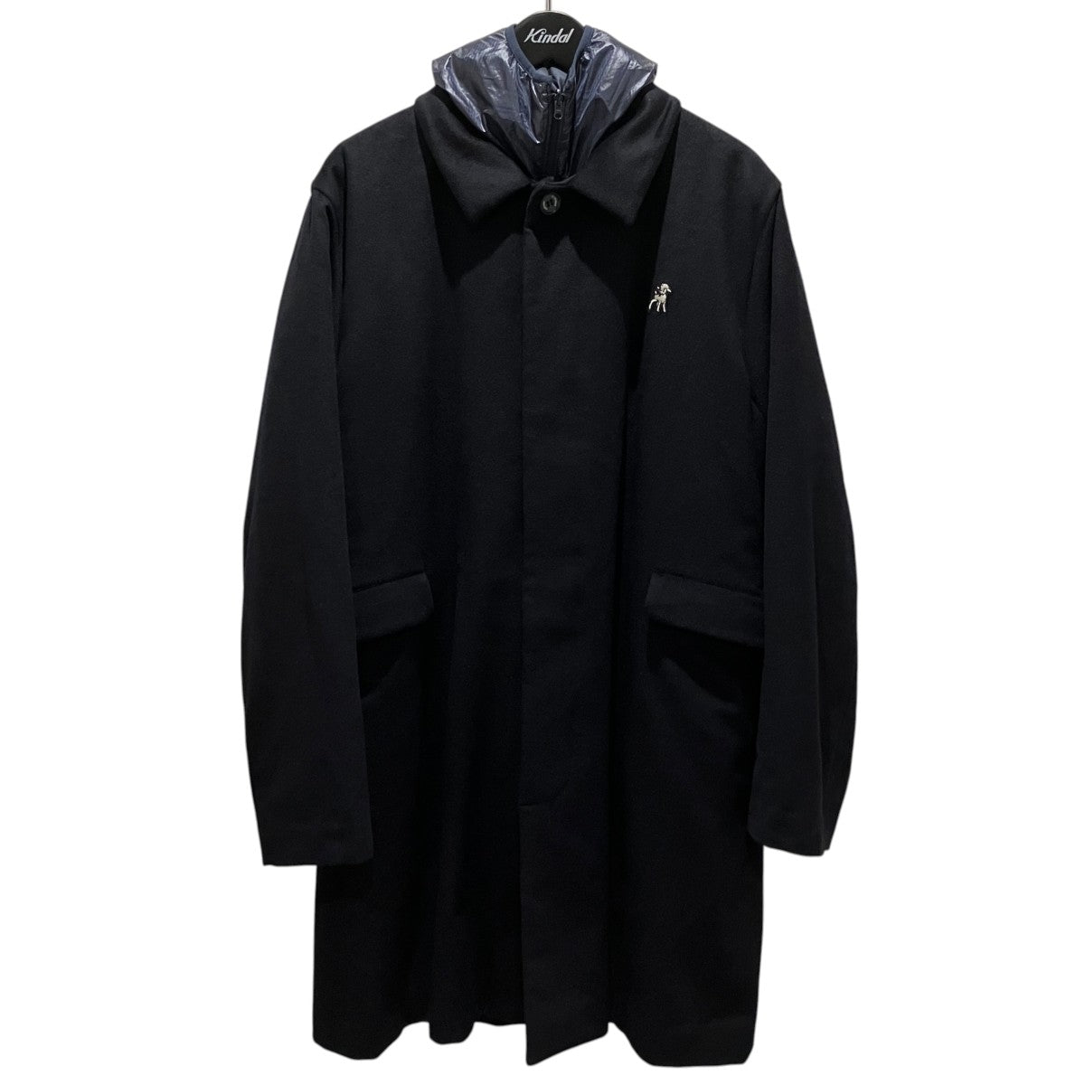 the shepherd UNDERCOVER 【W／Ca ビーバーフード ライナー付き】ステンカラーコートUSZ4302 古着・中古-1枚目のアイテム画像