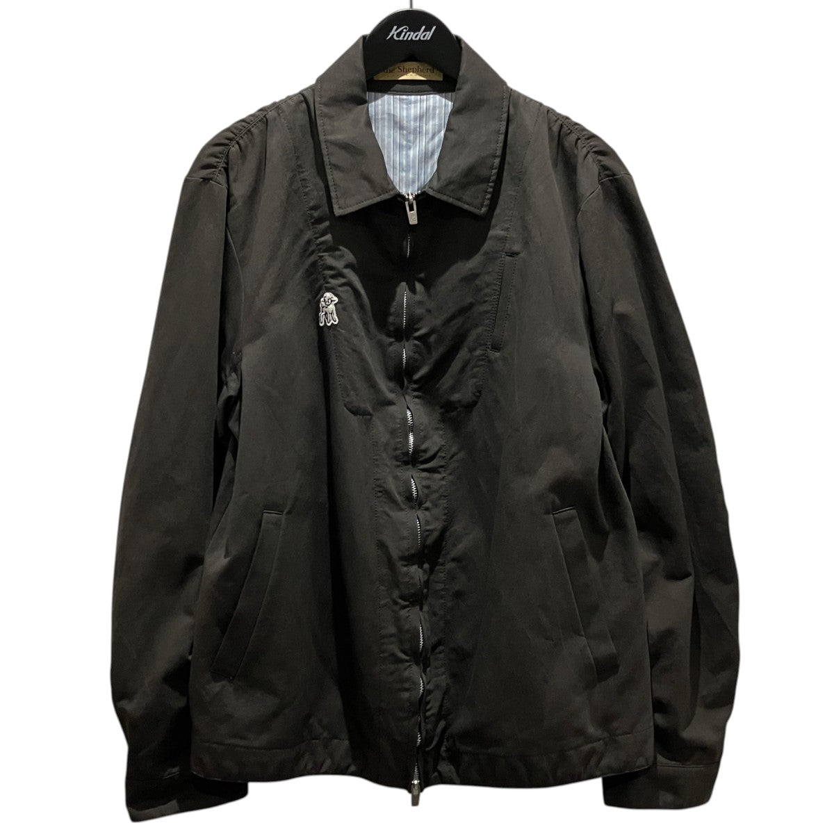 the shepherd UNDERCOVER 【塩縮カルゼ】ジップブルゾンUS2C4291-1 古着・中古-1枚目のアイテム画像