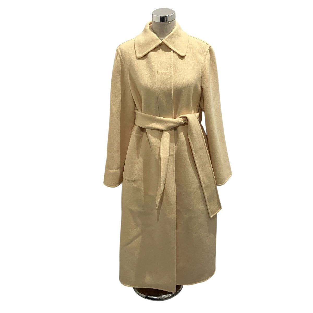 ジルサンダー　スプリング ベルテッドコート 春秋 M相当　美品 JIL SANDER(ジルサンダー) ベルテッドロングコートJ02AA0006 J40006