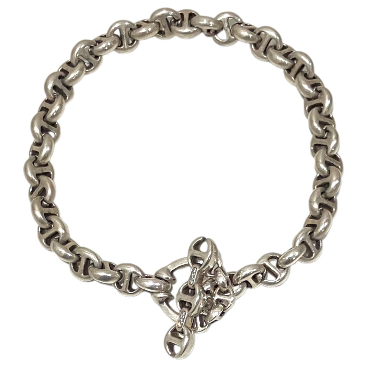 HOORSENBUHS 【5MM OPEN LINK】シルバーブレスレット 古着・中古-1枚目のアイテム画像