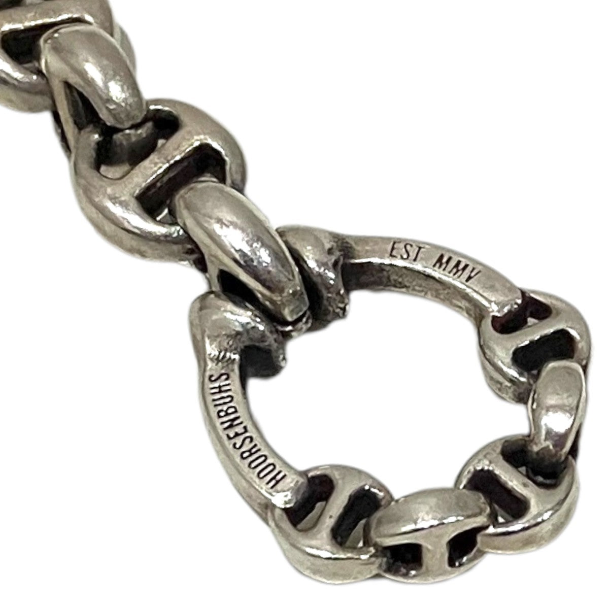 HOORSENBUHS 【5MM OPEN LINK】シルバーブレスレット 古着・中古-5枚目のアイテム画像
