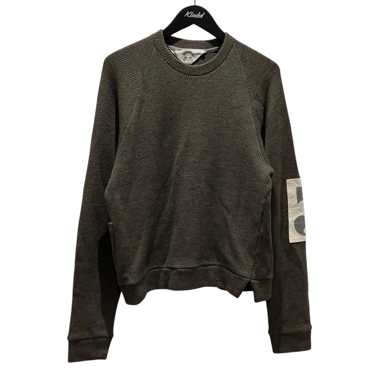 SUNSEA 【THERMAL SWEATER】厚手ニット18A15 古着・中古-1枚目のアイテム画像