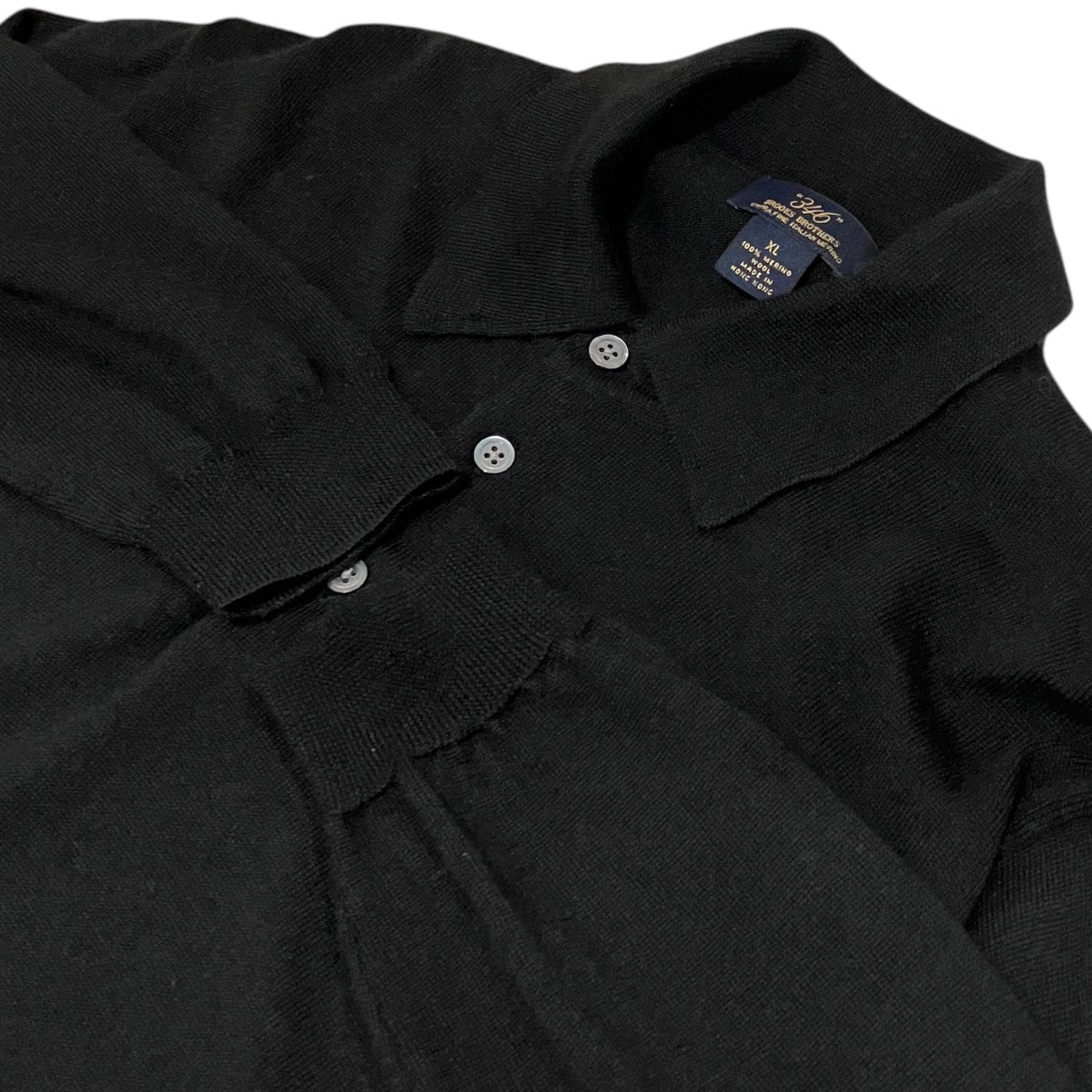 346 BROOKS BROTHERS ニットポロシャツ 古着・中古-5枚目のアイテム画像