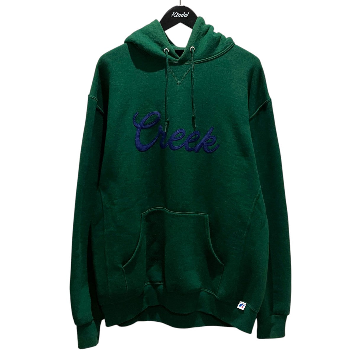 Creek Angler’s Device ロゴ刺繍パーカー 古着・中古-1枚目のアイテム画像