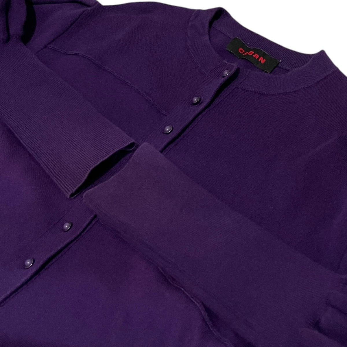 CABaN×MALION Vintage カシミヤ混カーディガン39-02-14-02501 古着・中古-6枚目のアイテム画像