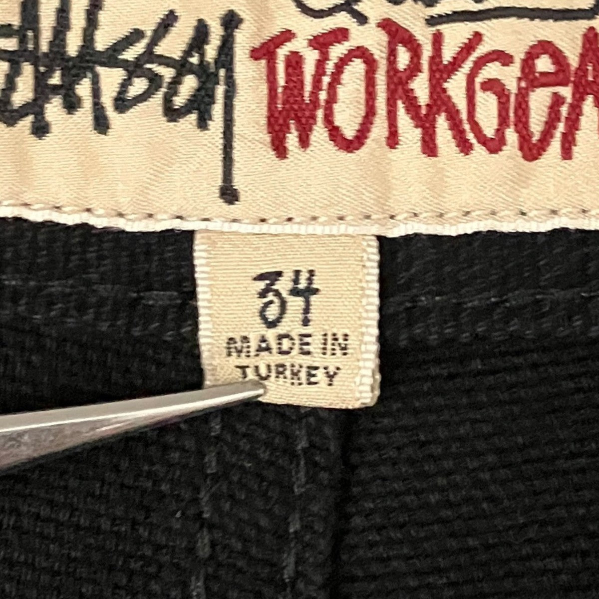 stussy ペインターパンツ 古着・中古-6枚目のアイテム画像