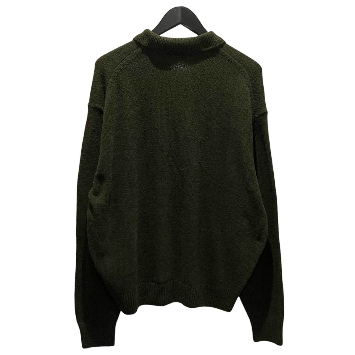 A．PRESSE 【Washed Silk Nep Polo Shirt】ニットポロシャツ26SAP-03-09 古着・中古-2枚目のアイテム画像