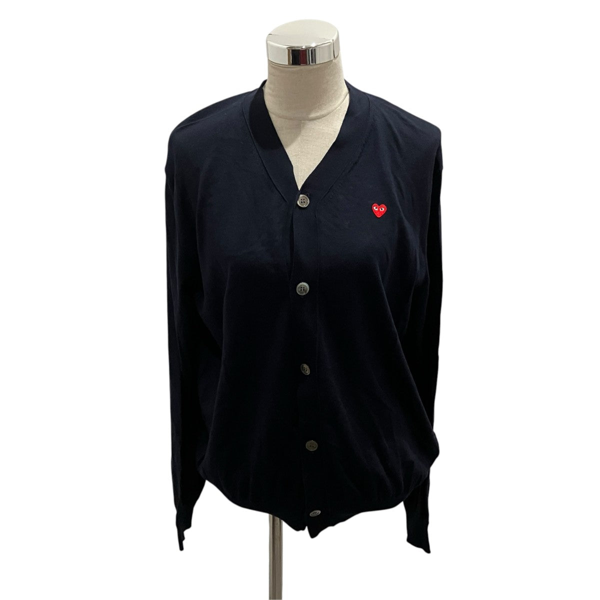 PLAY COMME des GARCONS カーディガンAZ-N054 古着・中古-1枚目のアイテム画像