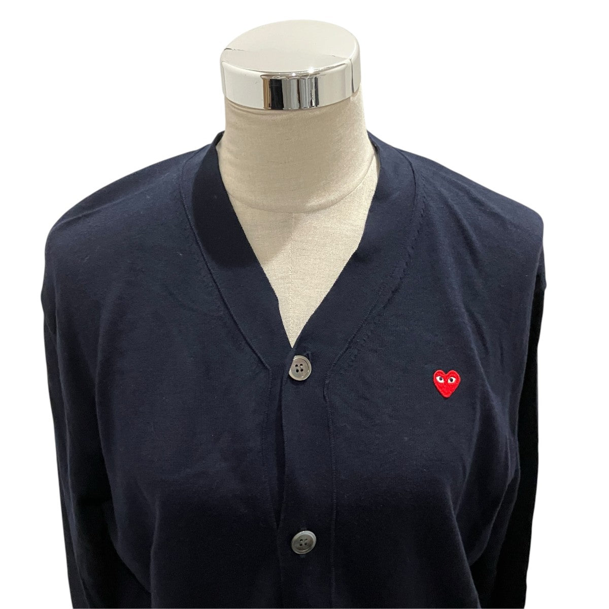 PLAY COMME des GARCONS カーディガンAZ-N054 古着・中古-3枚目のアイテム画像