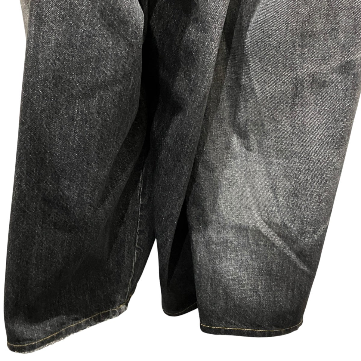 ORIMI 【OVERLAP BUGGY DENIM PANTS】変形デニムパンツA25206 古着・中古-4枚目のアイテム画像