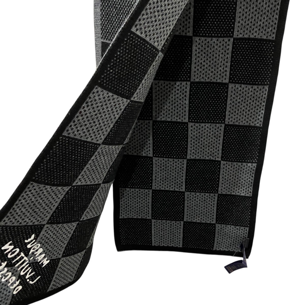LOUIS VUITTON 【マフラー・ダミエ ヘリテージ】ダミエヘリテージマフラーM92664 古着・中古-5枚目のアイテム画像