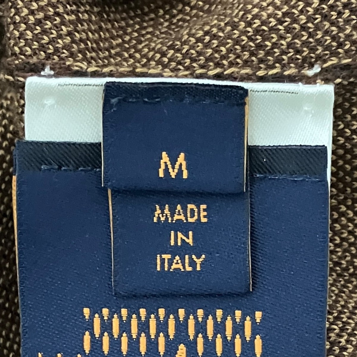 LOUIS VUITTON LVラインストーンダミエニットTシャツRM241 AUR HQN63W 古着・中古-6枚目のアイテム画像