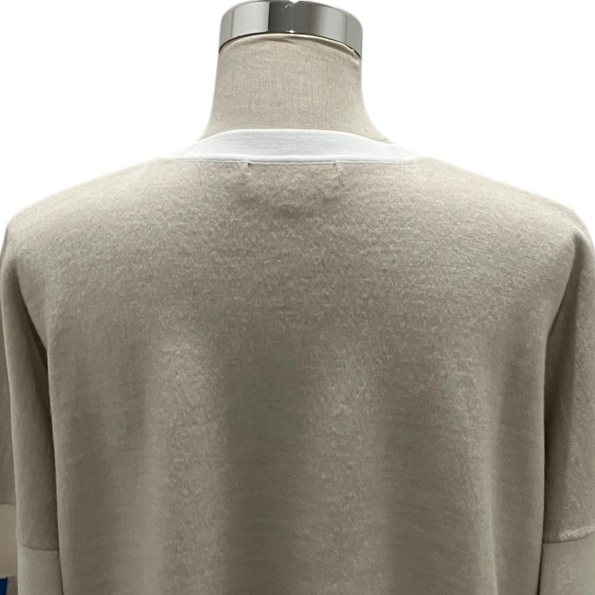 ENFOLD 【LINE WIDE PULLOVER】ウールコットンニット300FA270-2790 古着・中古-4枚目のアイテム画像