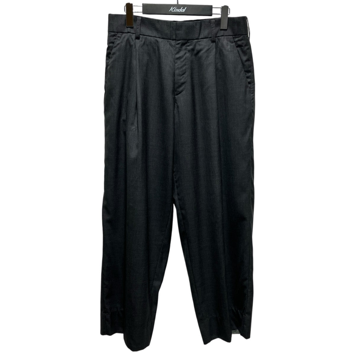 KOLOR 【WOOL WIDE PANT】ワイドトラウザーパンツ23SCM-P13109 古着・中古-1枚目のアイテム画像