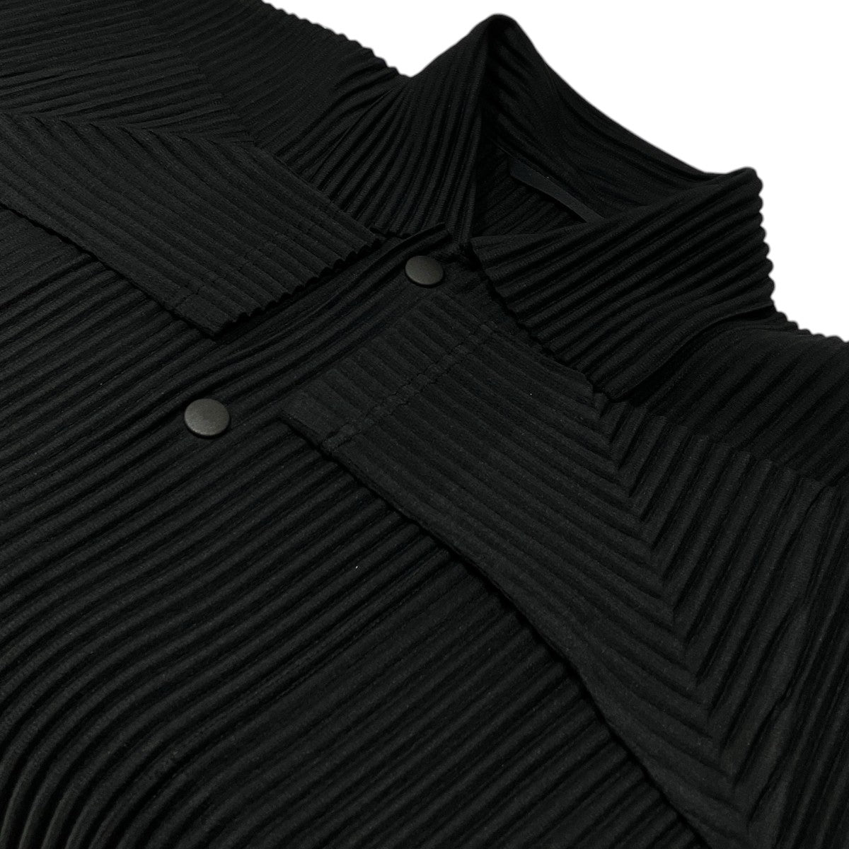 HOMME PLISSE ISSEY MIYAKE 25SS【MONTHLY COLORS MARCH】襟付きブルゾンHP51JC111 古着・中古-6枚目のアイテム画像