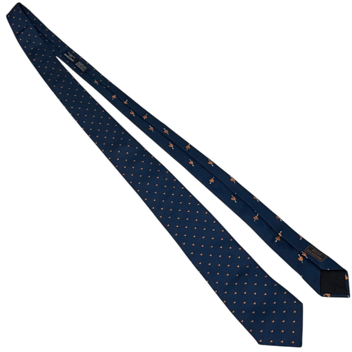 HERMES 【フロム・エルメス・ウィズ・ラブ】シルクネクタイ339316T 古着・中古-3枚目のアイテム画像