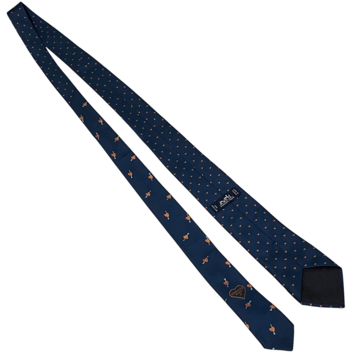 HERMES 【フロム・エルメス・ウィズ・ラブ】シルクネクタイ339316T 古着・中古-4枚目のアイテム画像